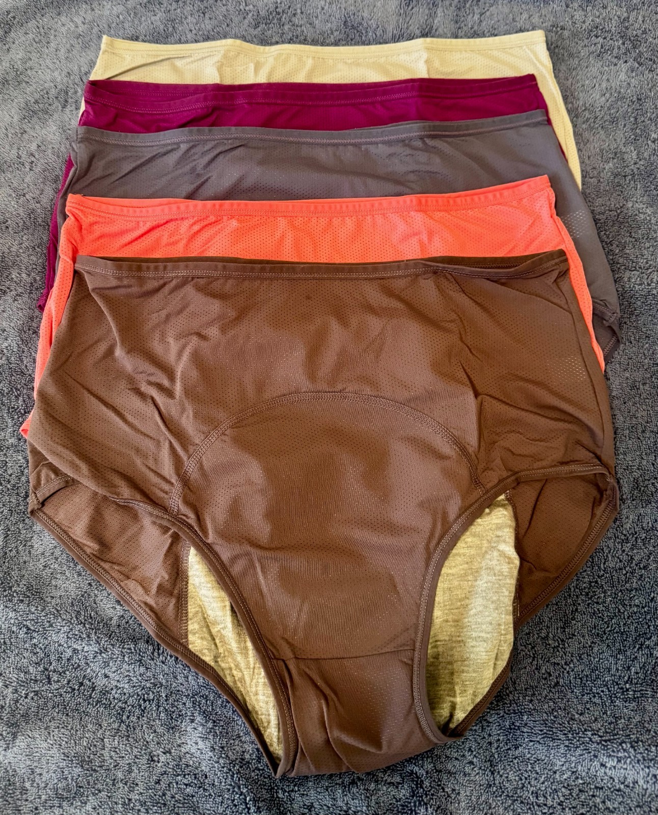 5 NEW Pair of XL Women’s Leak Proof Period/Incontinence Panties Never. READ