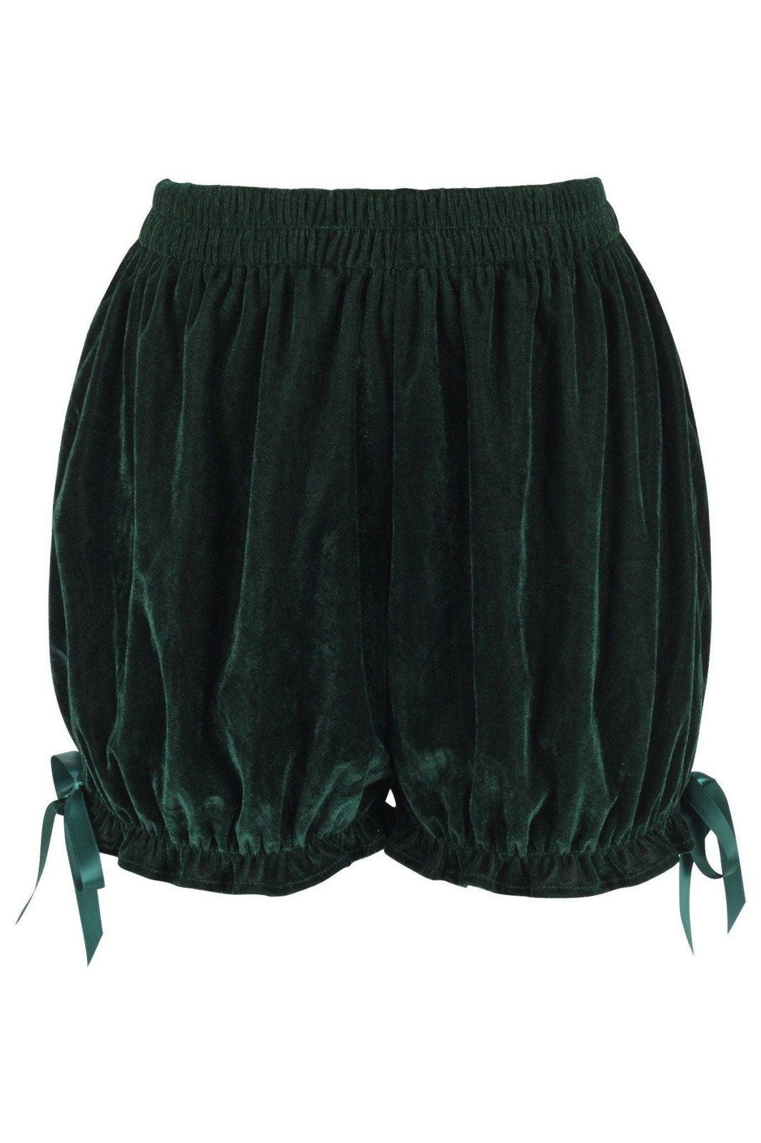 Daisy Corsets Dark Green Velvet Bloomers