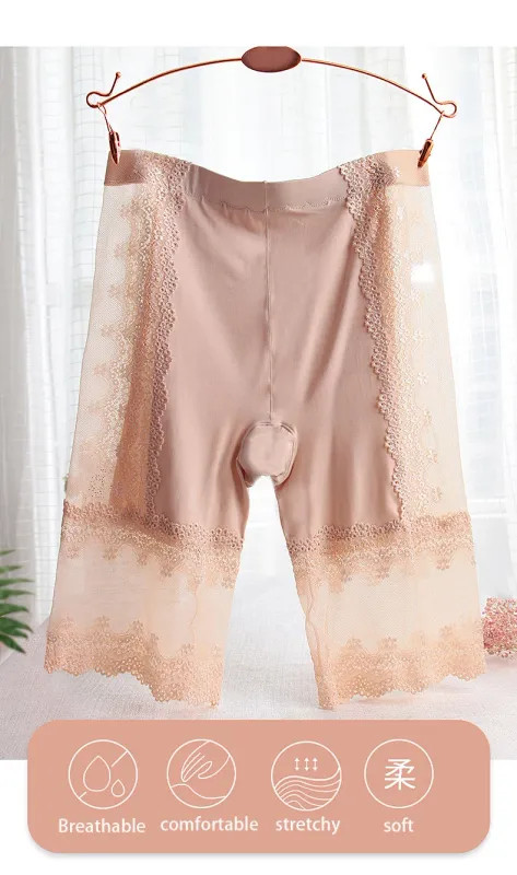 Underwear for Women Shorts Under the Skirt Safety Pants Anti Chafing Thigh High