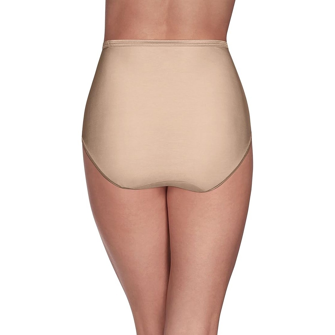 2 New Vanity Fair Womens Size 9 Rose Beige Illumination Brief Stretch Panties