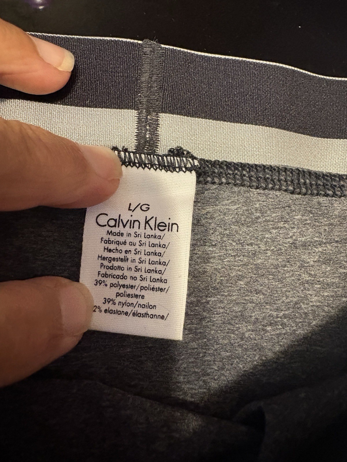 calvin klein hipster panties Sz. Large
