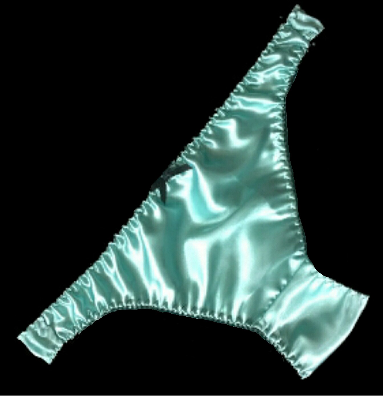 Classic Colours,WOMENS Satin Single Skin Thong Panties