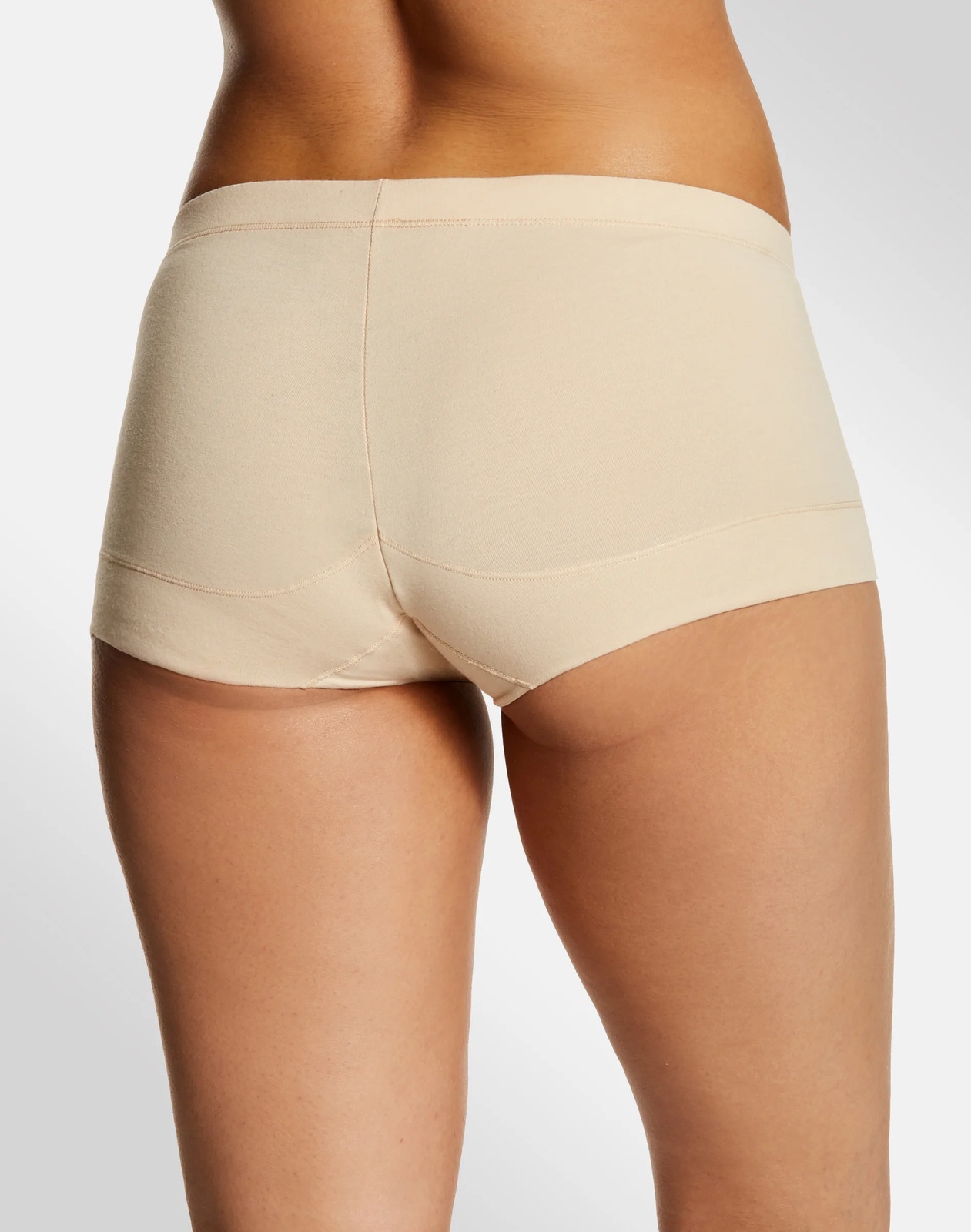 Maidenform Tailored Cotton Boyshort Dream Comfortable Non binding Stretch Soft