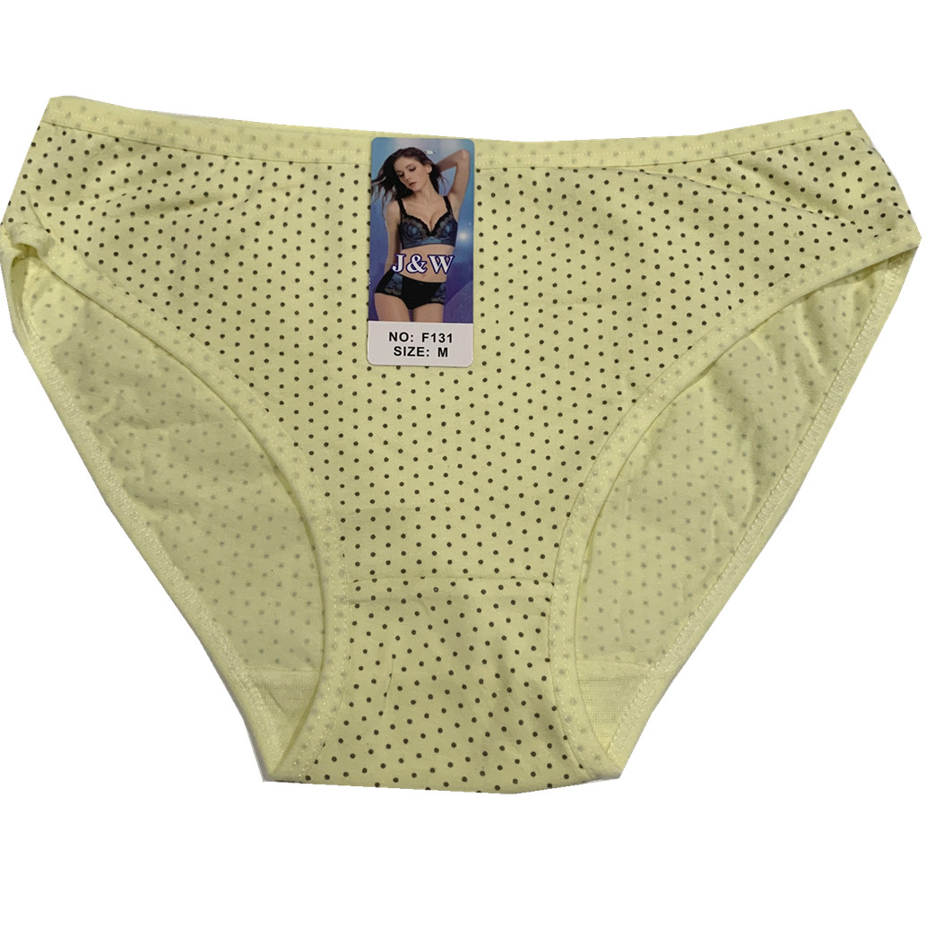 New 5 Women Bikini Panties Brief Floral Cotton Underwear Size M L XL #F131