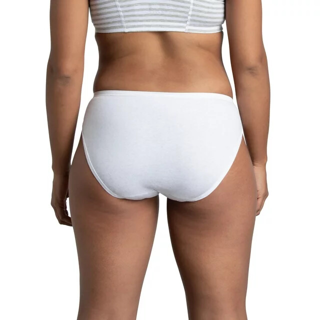 Fruit of the Loom Women Panties 100% Cotton Underwear Regular & Plus Size Color