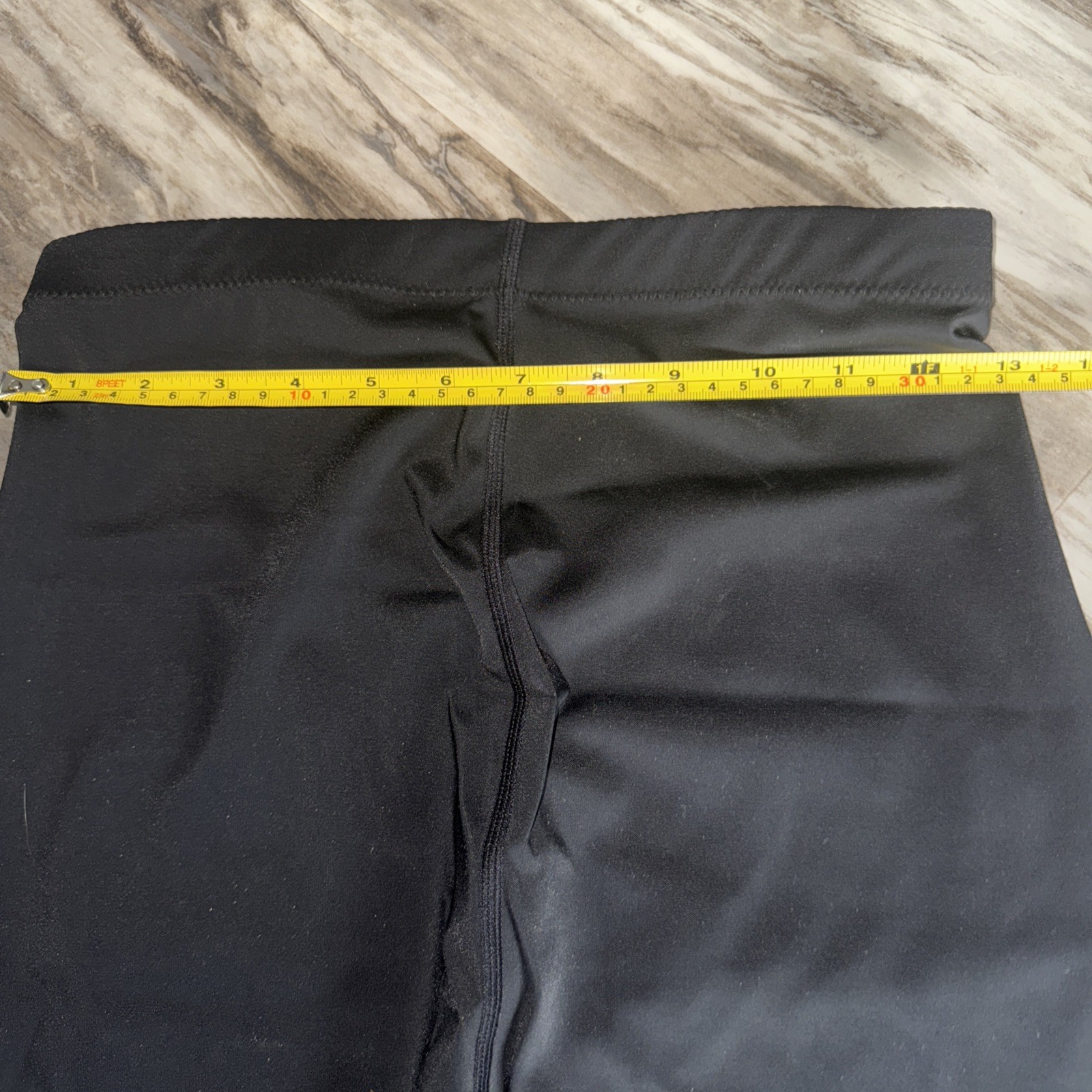 Compression Slimming Shapewear Mid-Thigh Shaping Short US Size L Black