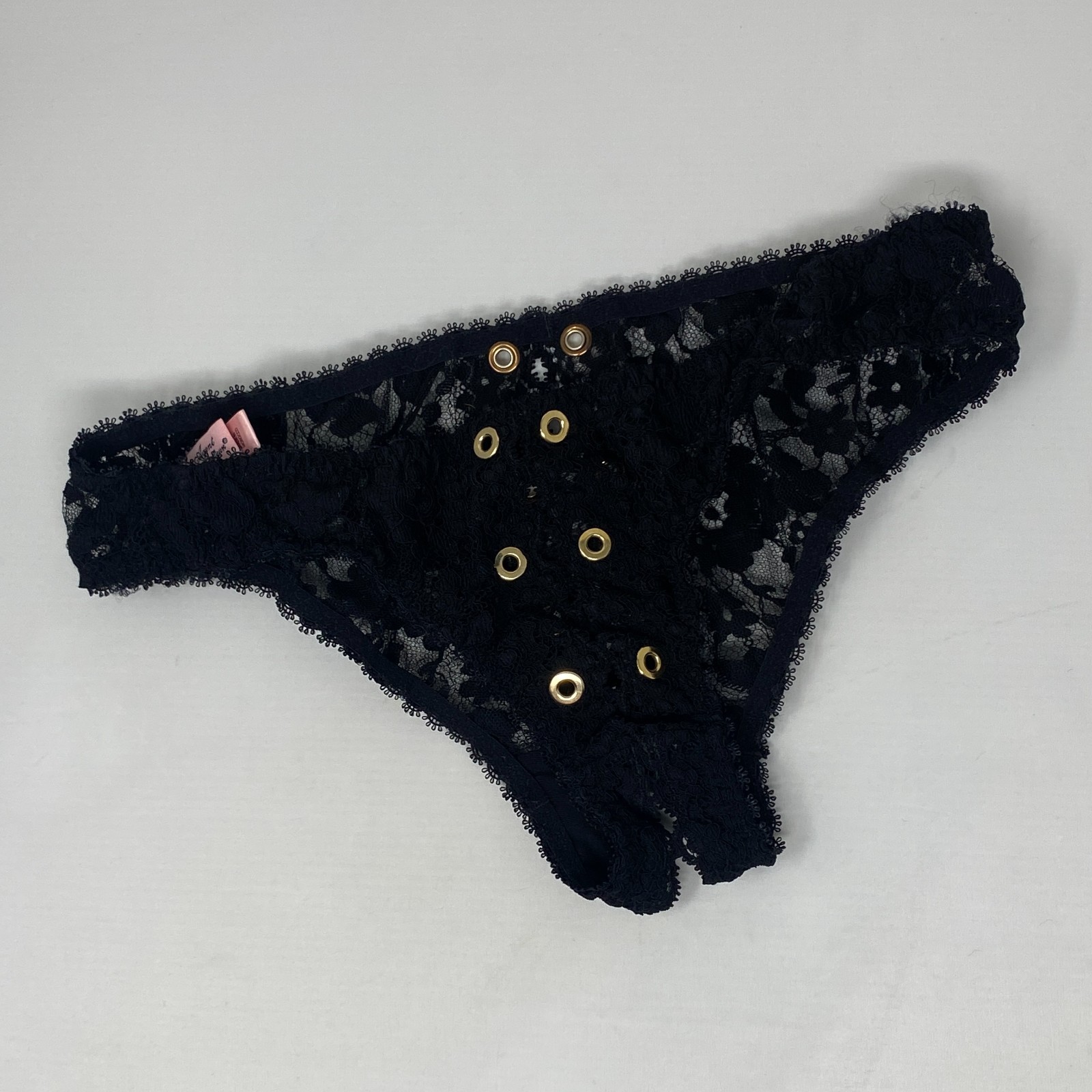 Agent Provocateur Stevie Black Ouvert Brief AP3 Medium New