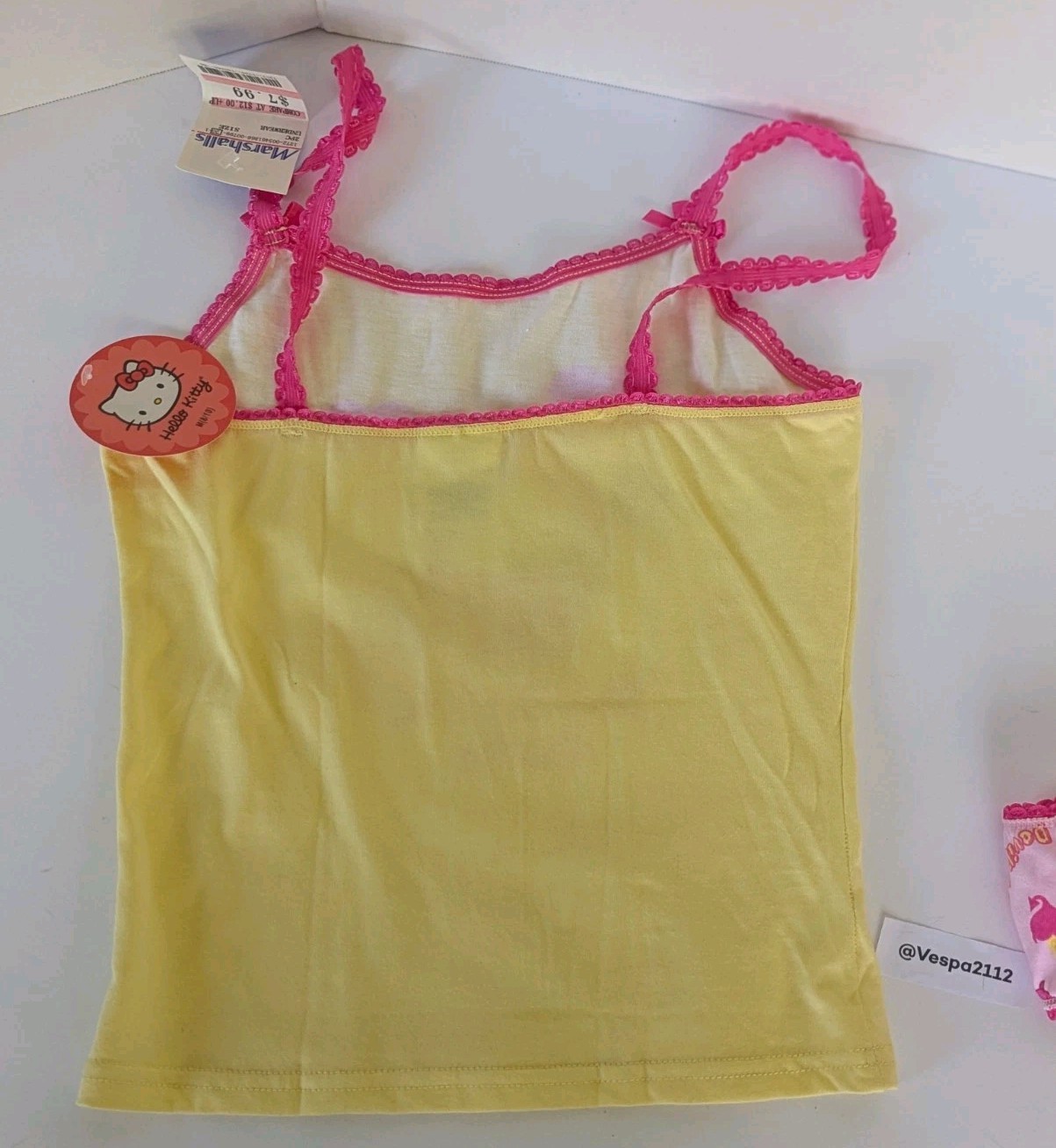 Vintage Y2K Hello Kitty Sanrio Tank Panty Set Devilishly Cute Devil 2005 NWT