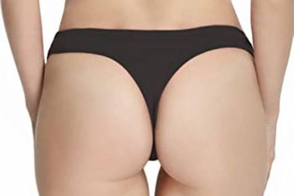 Playboy Parody Funny Sexy Cosplay Glow In Dark Slut G-String Easter Bunny Thong