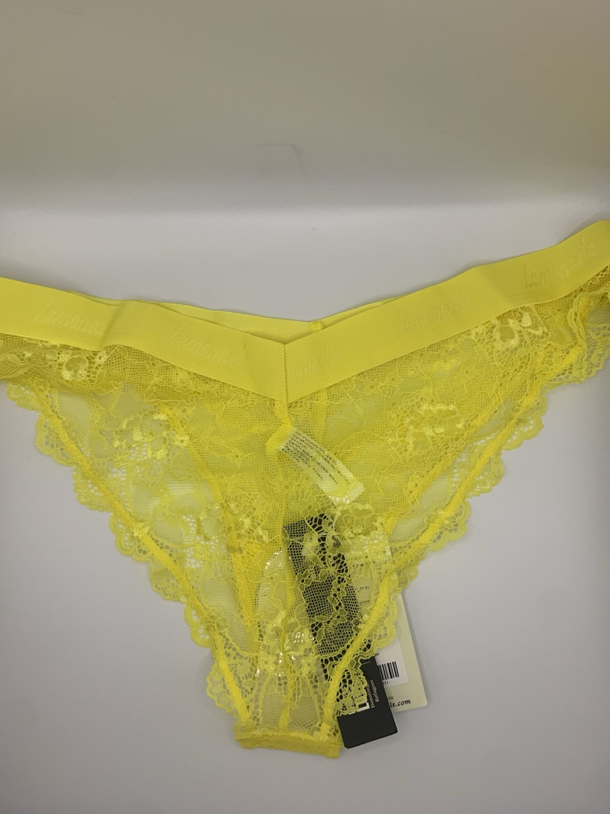 Lemonade Dolls Lace Brazilian Yellow M 14-16 BNWT Freepost
