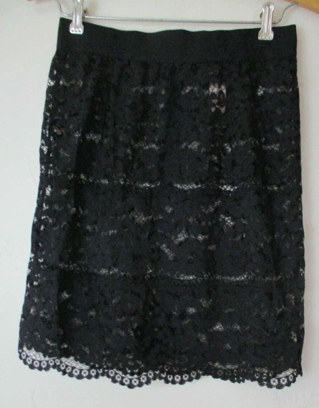 Victoria’s Secret black semi sheer lace skirt NEW with tag women’s s/p
