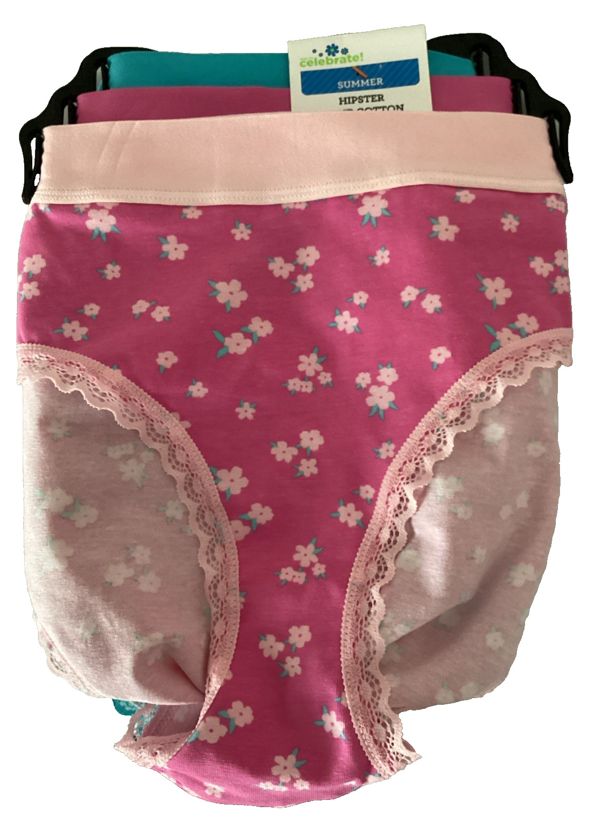 CELEBRATE! SUMMER HIPSTER 3-Pack COTTON Panties Sz. 2XL*