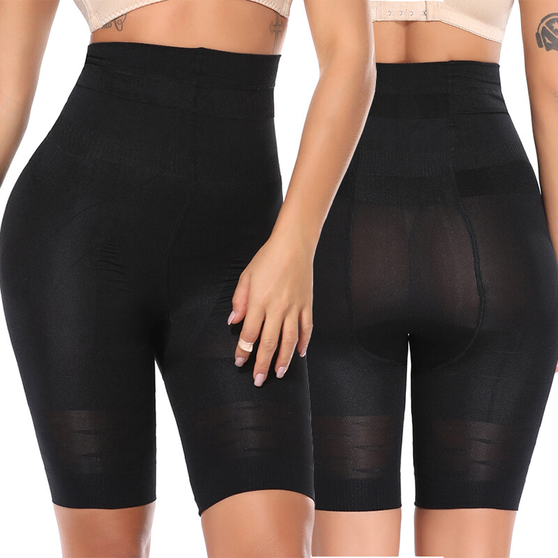 High Waist Pants Easy Body Shaper Control Tummy Shape Thigh Shapewear Underwear