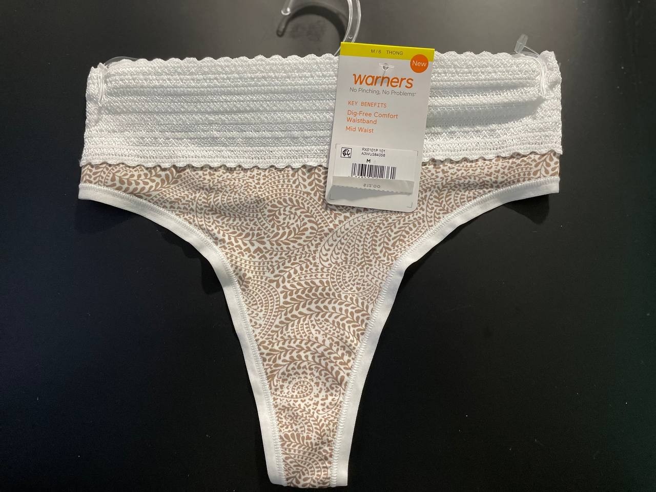 Warners All You Need No Pinching No Problems Panty M/6 New
