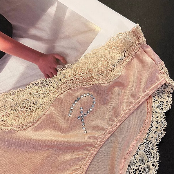 5 Pack Lot Sexy Womens Silky Satin Panties Underwear Ladies Lace Bikini Lingerie
