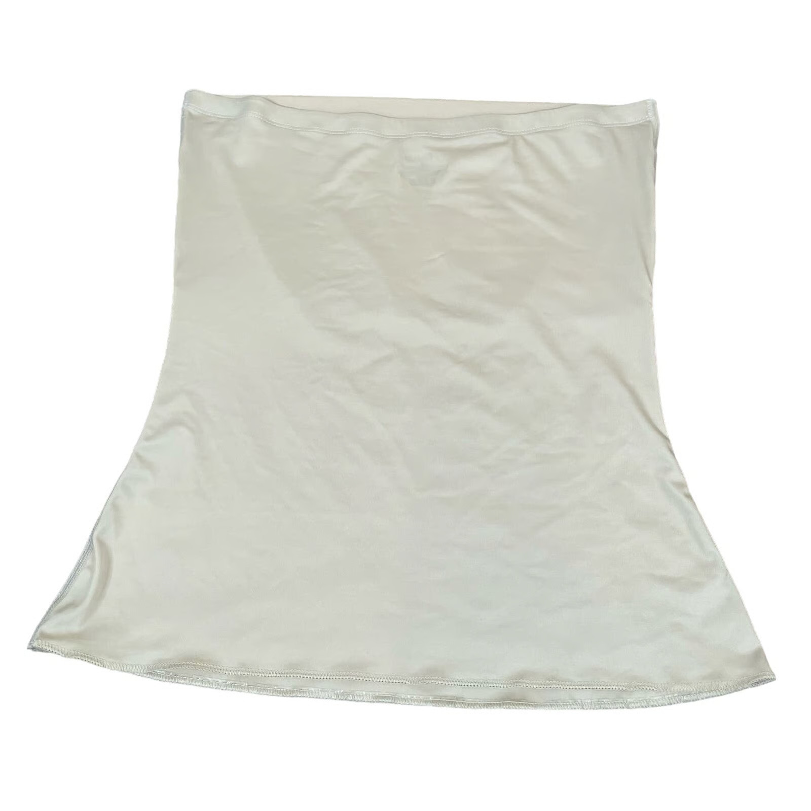 Spanx Shapewear Strapless Tummy Control beige SZ XL slimming waist trimming