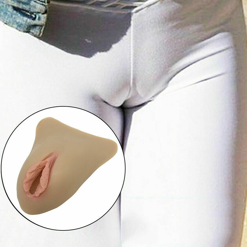 Silicone Fake Vagina Panty Cosplay Insertable Underwear Transgender Crossdresser