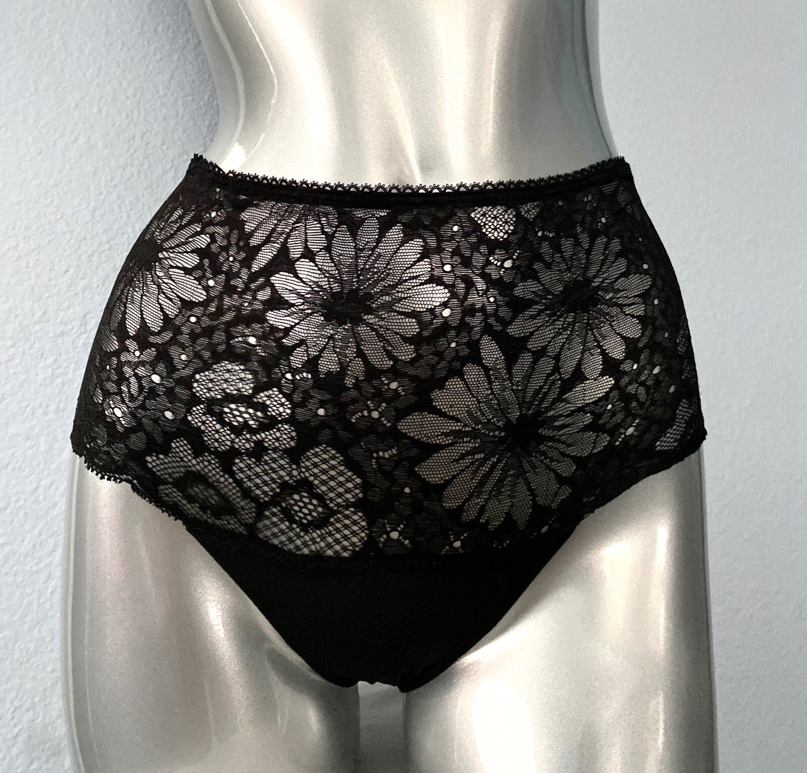 Victoria’s Secret Panty Sexy Lace Front Raw Back High Rise Brief S M L