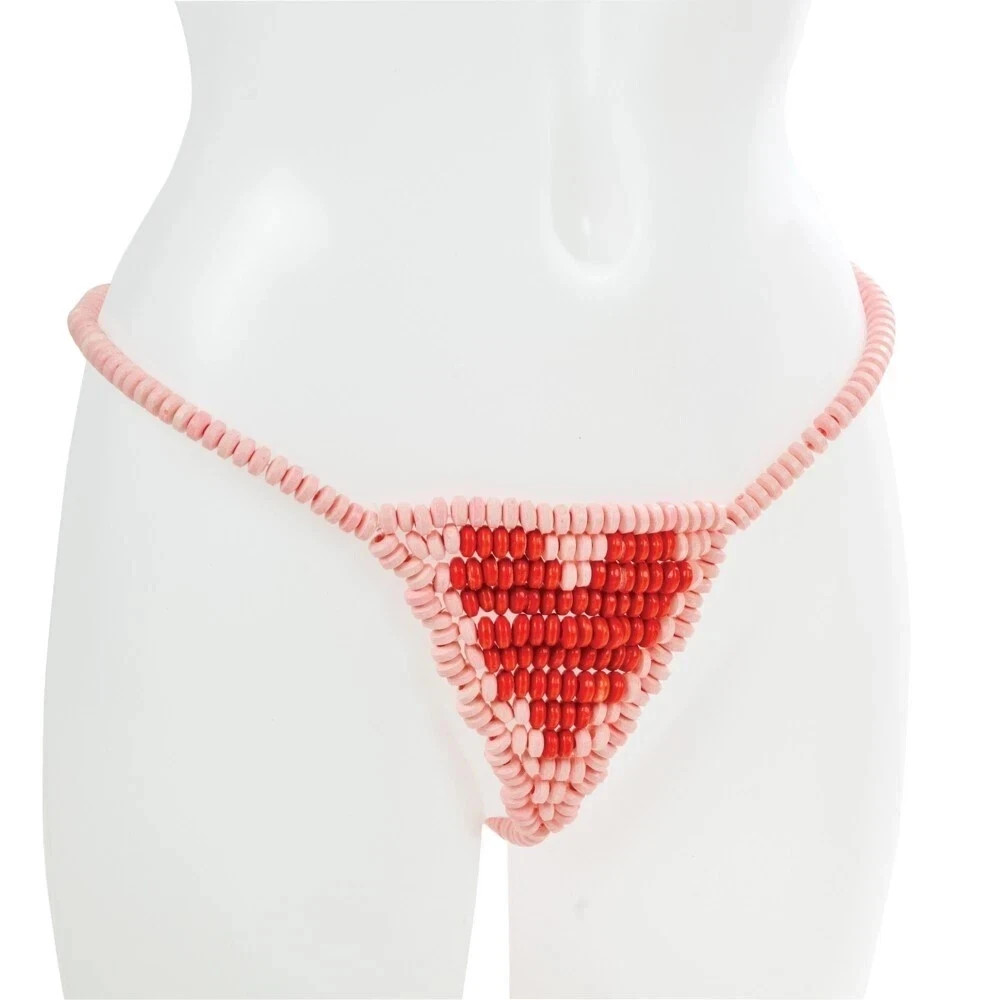 Candy Lovers Candy G-STRING and Bra set Edible Underwear for Lovers Valentines