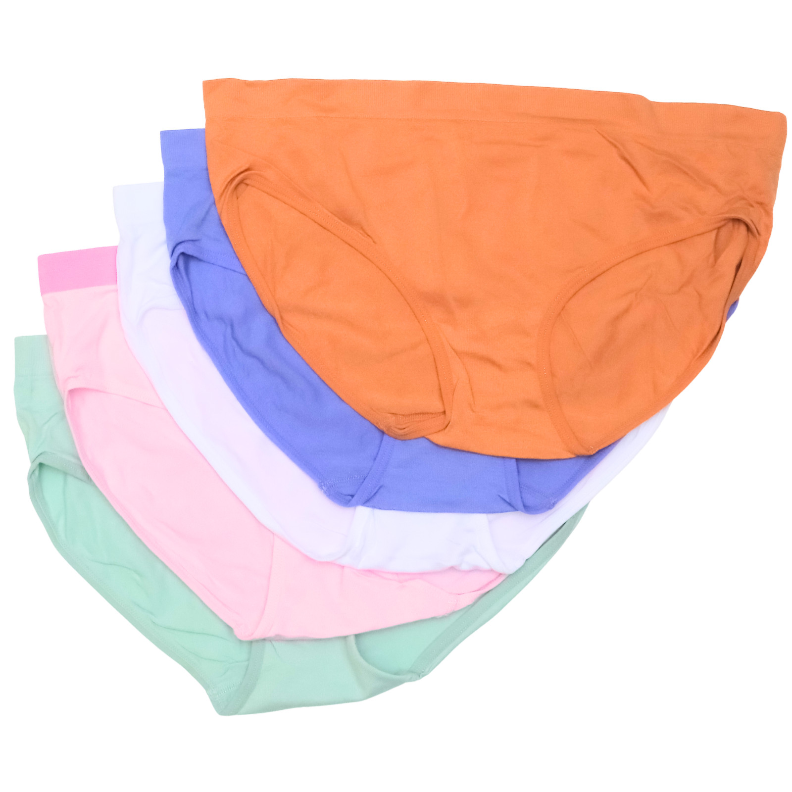 Women’s Small Seamless Hipster Panties (5 Pack) – Assorted Colors