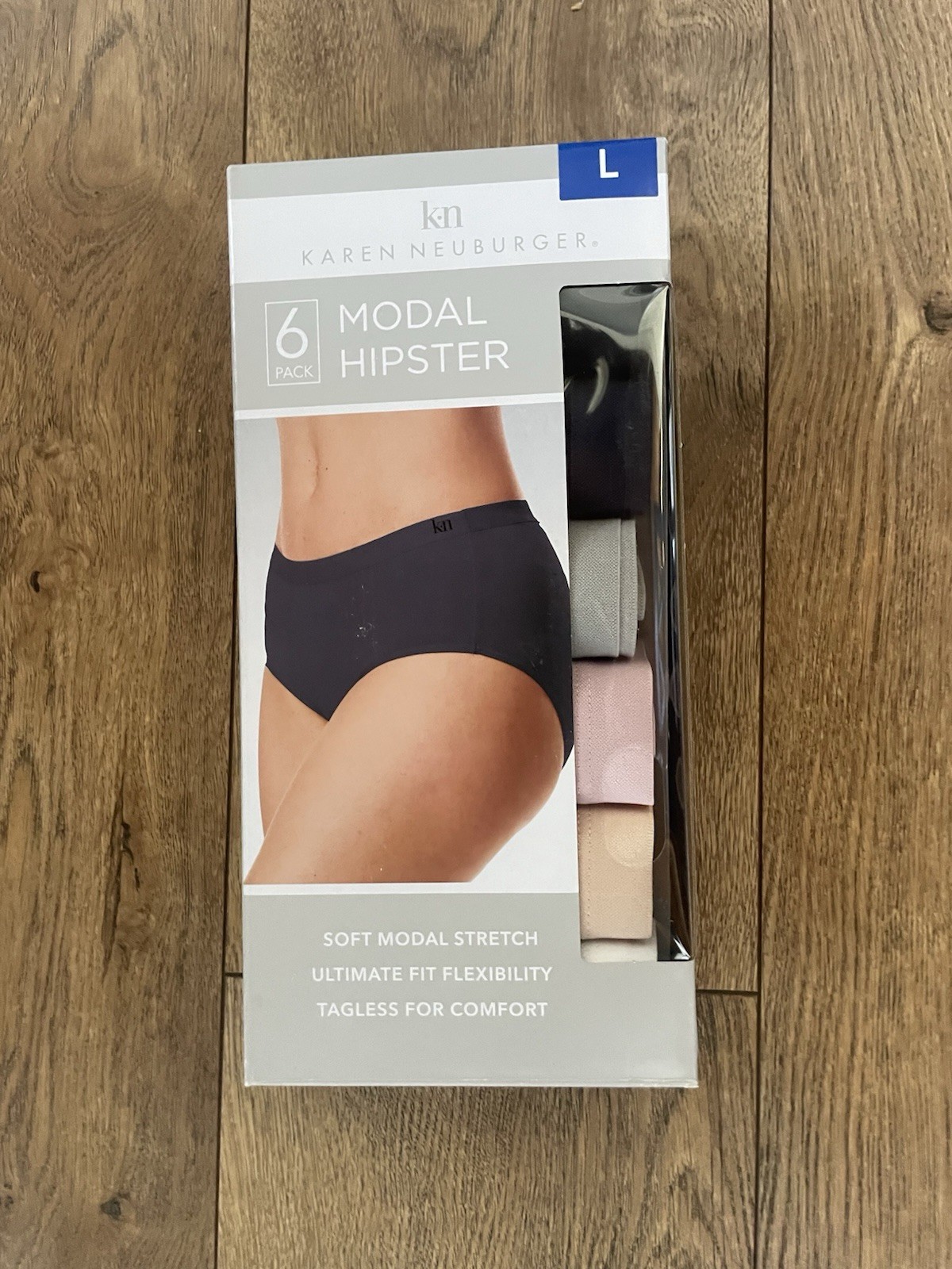 Karen Neuburger Women’s Modal Hipster, 6-pack