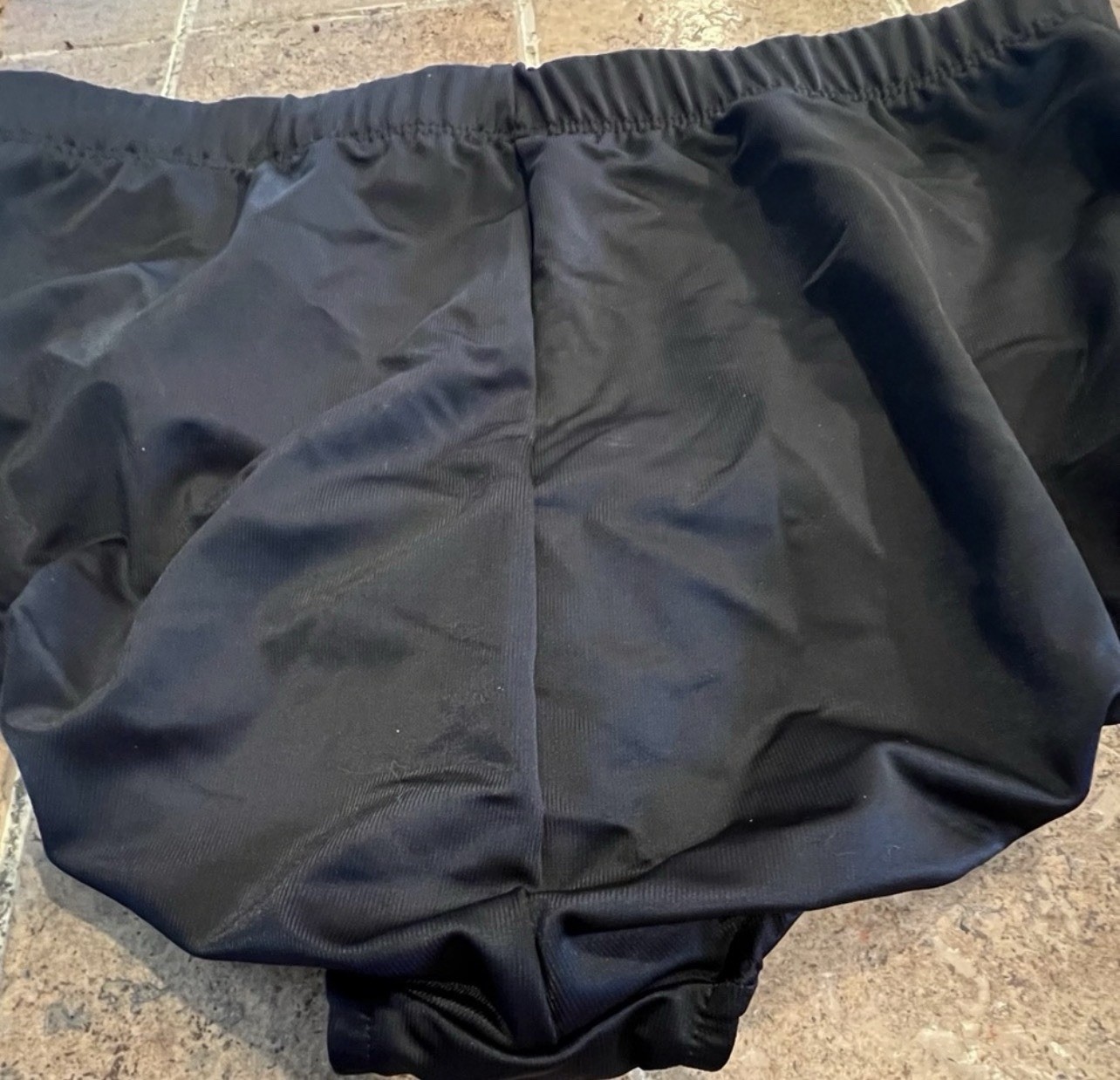 Eddie Bauer Plus Size Brief Panties 18W Black Solid Opaque Women
