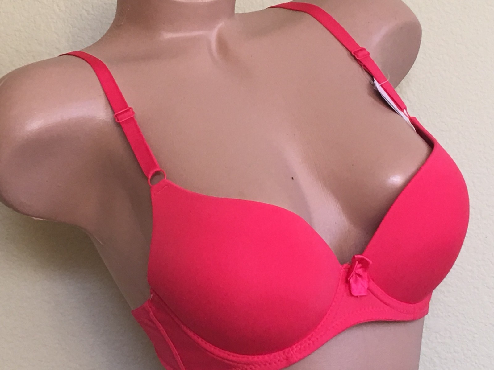 3- 6 Bras T-shirt Women’s Max Lift Extreme Push Up Add 2 Cup Push-ups 99 32B-40C