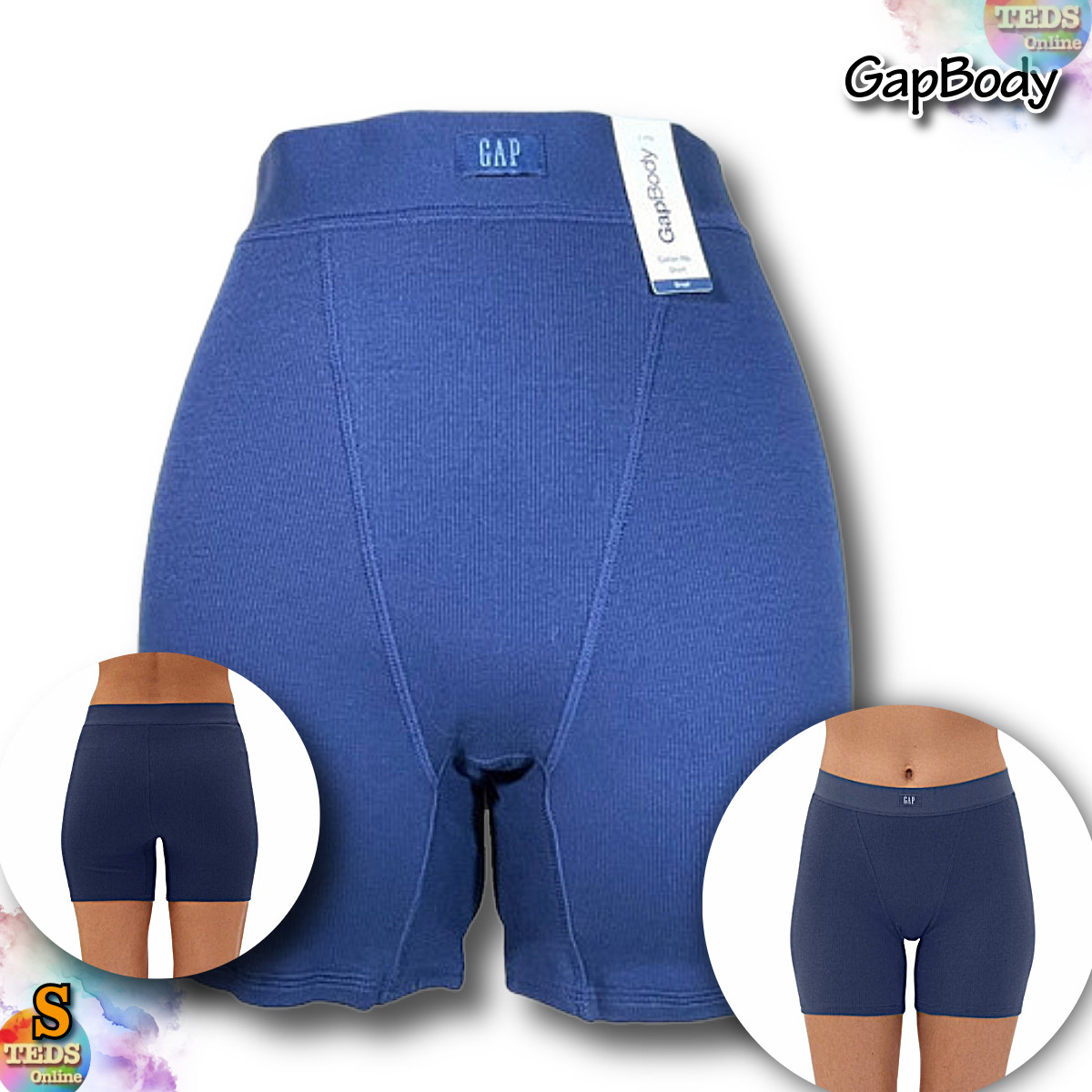 NWT GAP GapBody Women’s S High Waist Short GPW01070 Elysian Blue