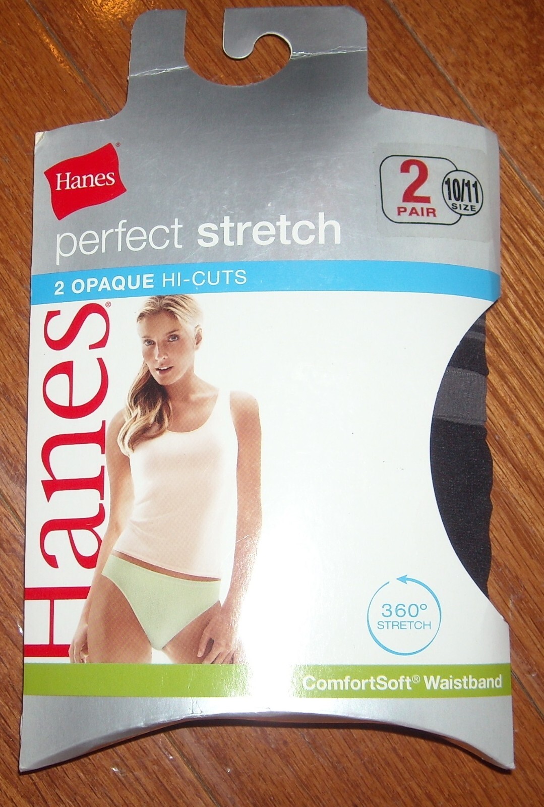 Hanes Perfect Stretch Opaque Hi-Cuts – Package of 2 – BRAND NEW!