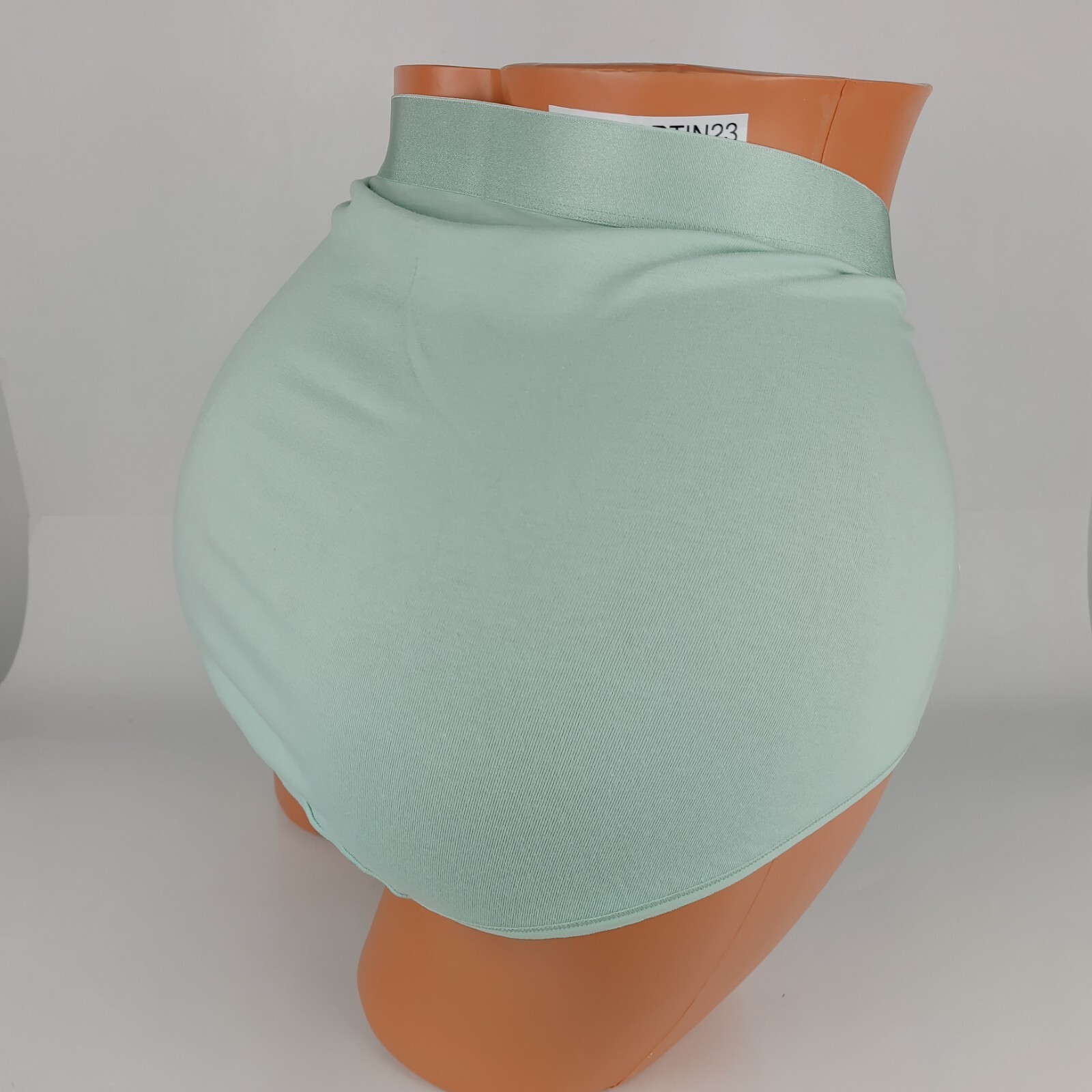 LANE BRYANT CACIQUE PLUS COTTON FULL BRIEF 18/20 PANTY PASTAL GREEN LACE HIPS