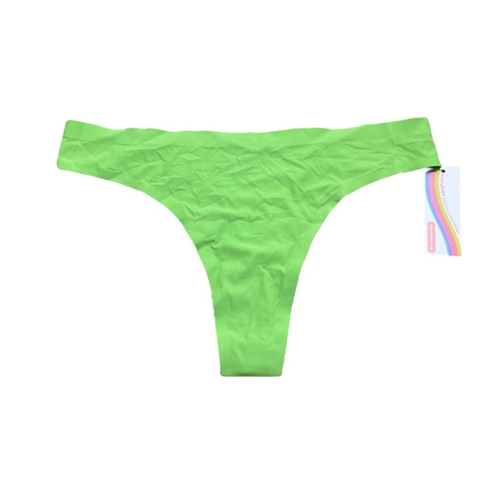 Cheek Boss Thong Size Small Green