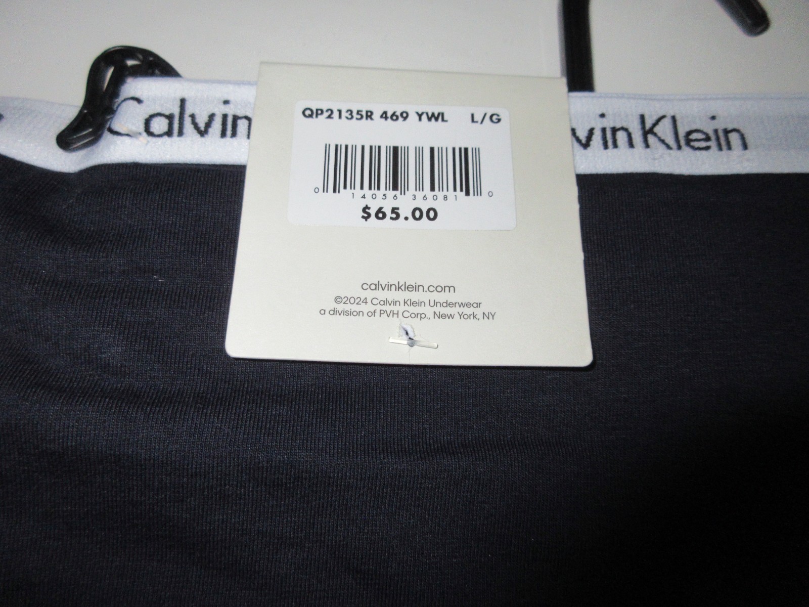 Calvin Klein 5-Pairs BIKINI Carousel Cotton Stretch logo QP2135R womens ~ L