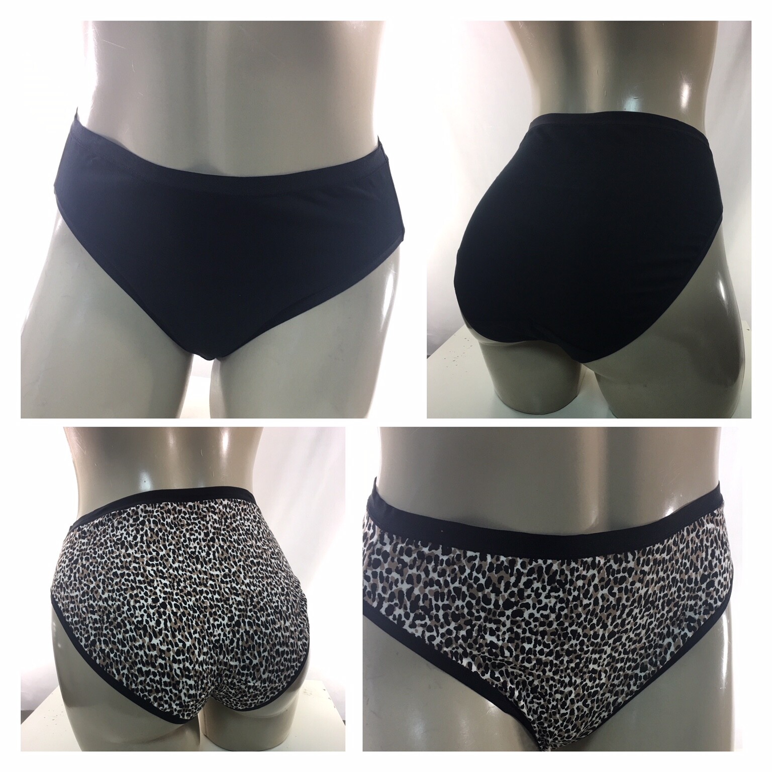 New 6 pk of it.se.bit.se Classic Fit HICUT panty by French Dressing~ Size S – XL