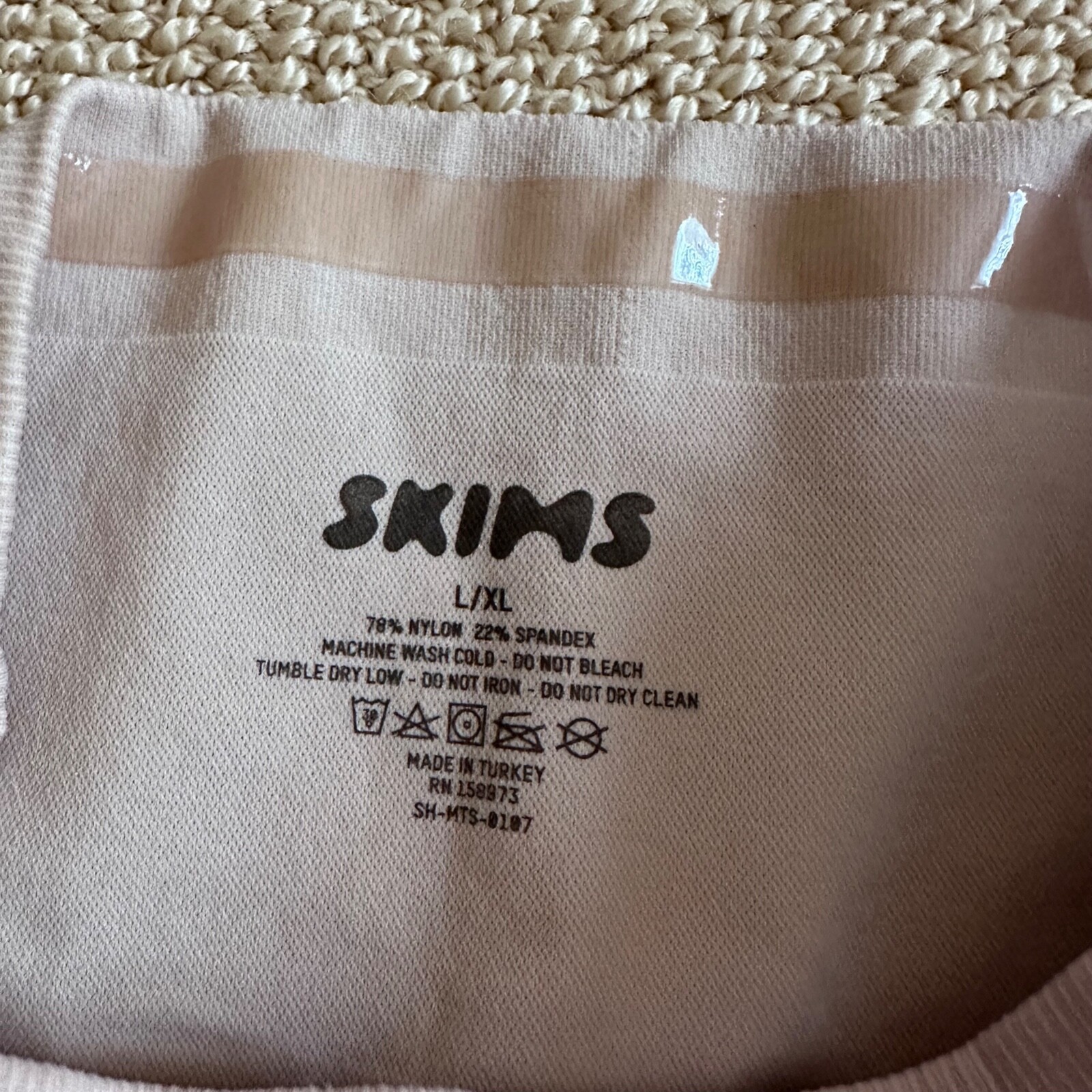Skims Core Control Mid Thigh Shorts Shapewear, Size L/XL New
