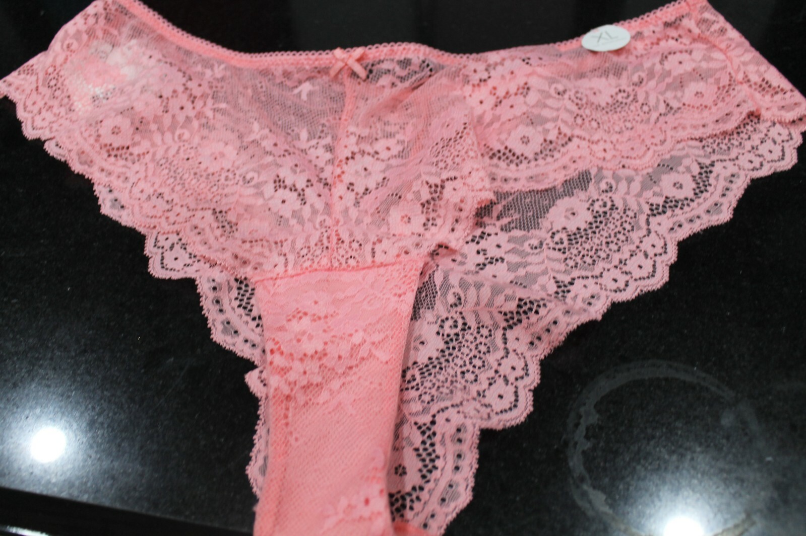 NEW COTTON ON ZOE LACE PINK BRASILLIANO BRIEF PANT SIZE XL