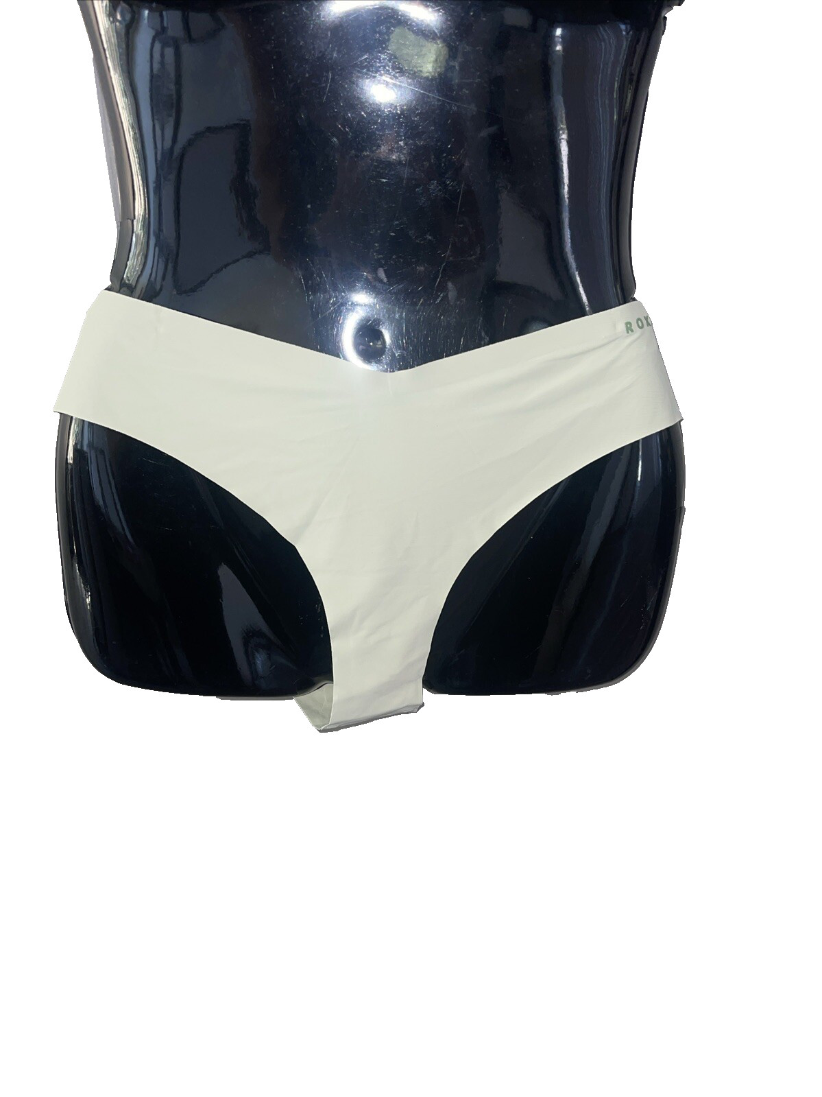 Roxy Bikini Panty Green Microfiber Large Sissy Fairy Sporty Comfort Seamless