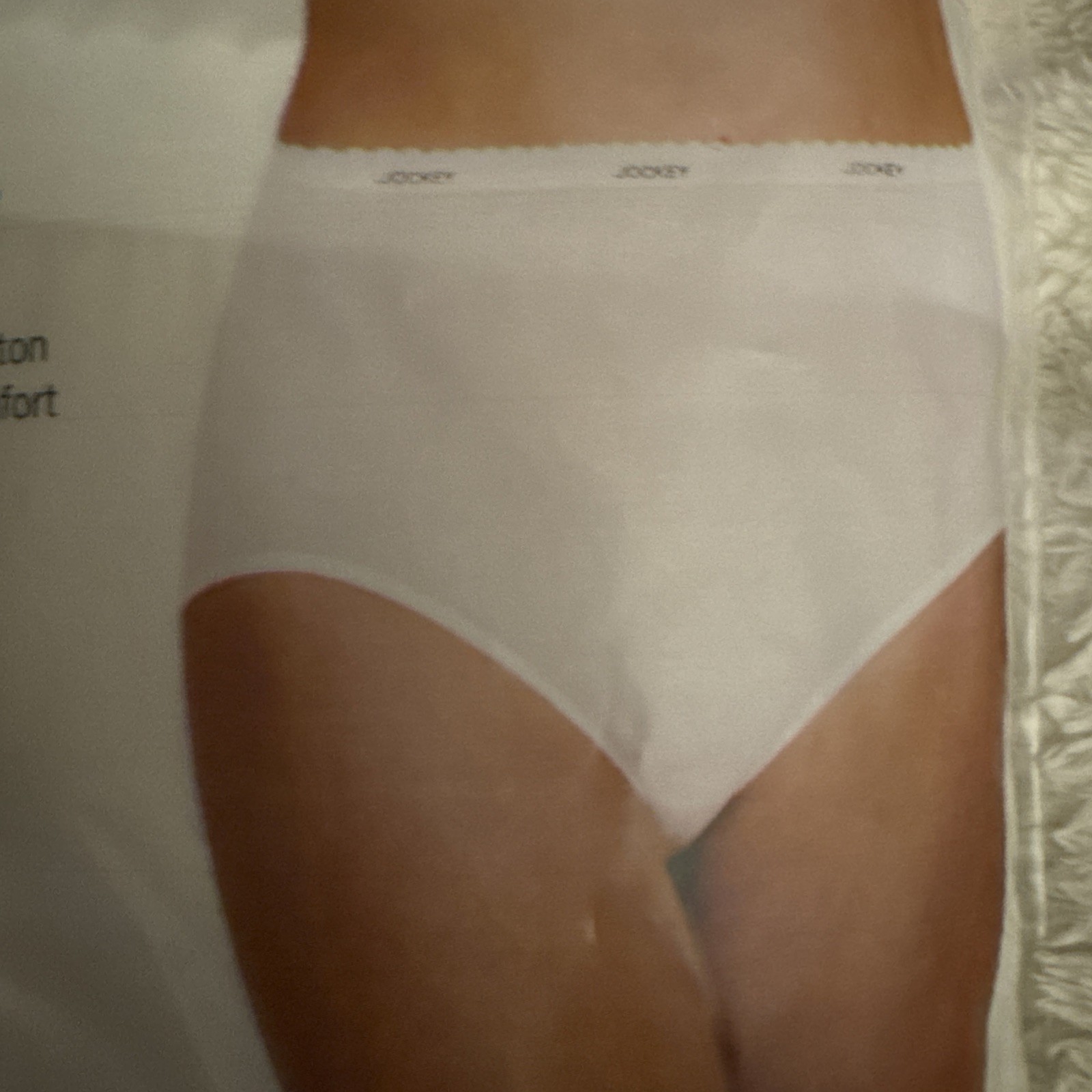 Jockey Classics 3 Multi Pink/neutral elastic waistband Size 5/S Classic Comfort