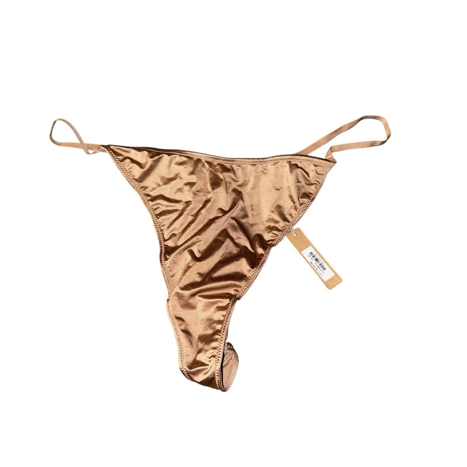 SKIMS Fit Everybody T-String Thong Sz 4X Desert Clay Nude NWT Plus Size Seamless