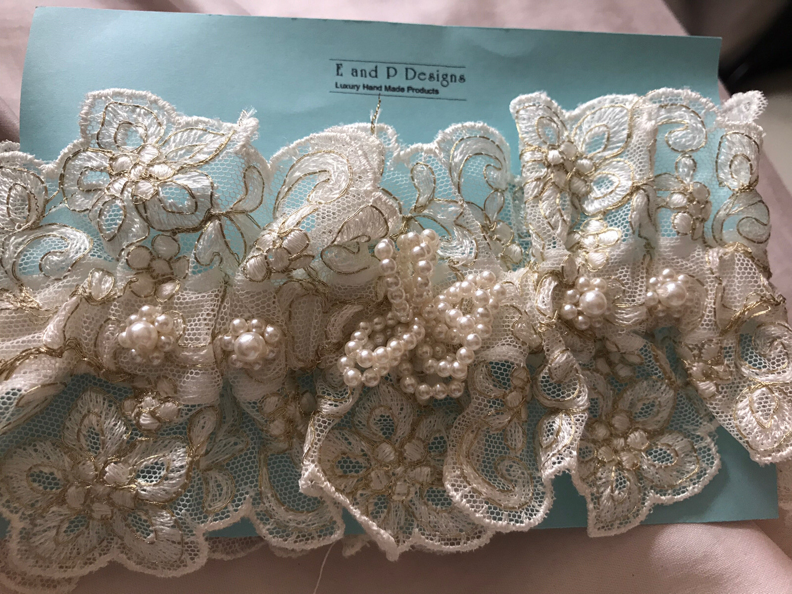 Garter Women’s Size M Underwear Design Luxury Hand Made ladies Bridal Lingerie