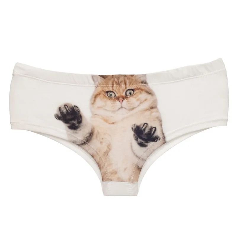 Printed Low Rise Panties Soft Stretch Breathable Briefs Comfortable Fit Wear