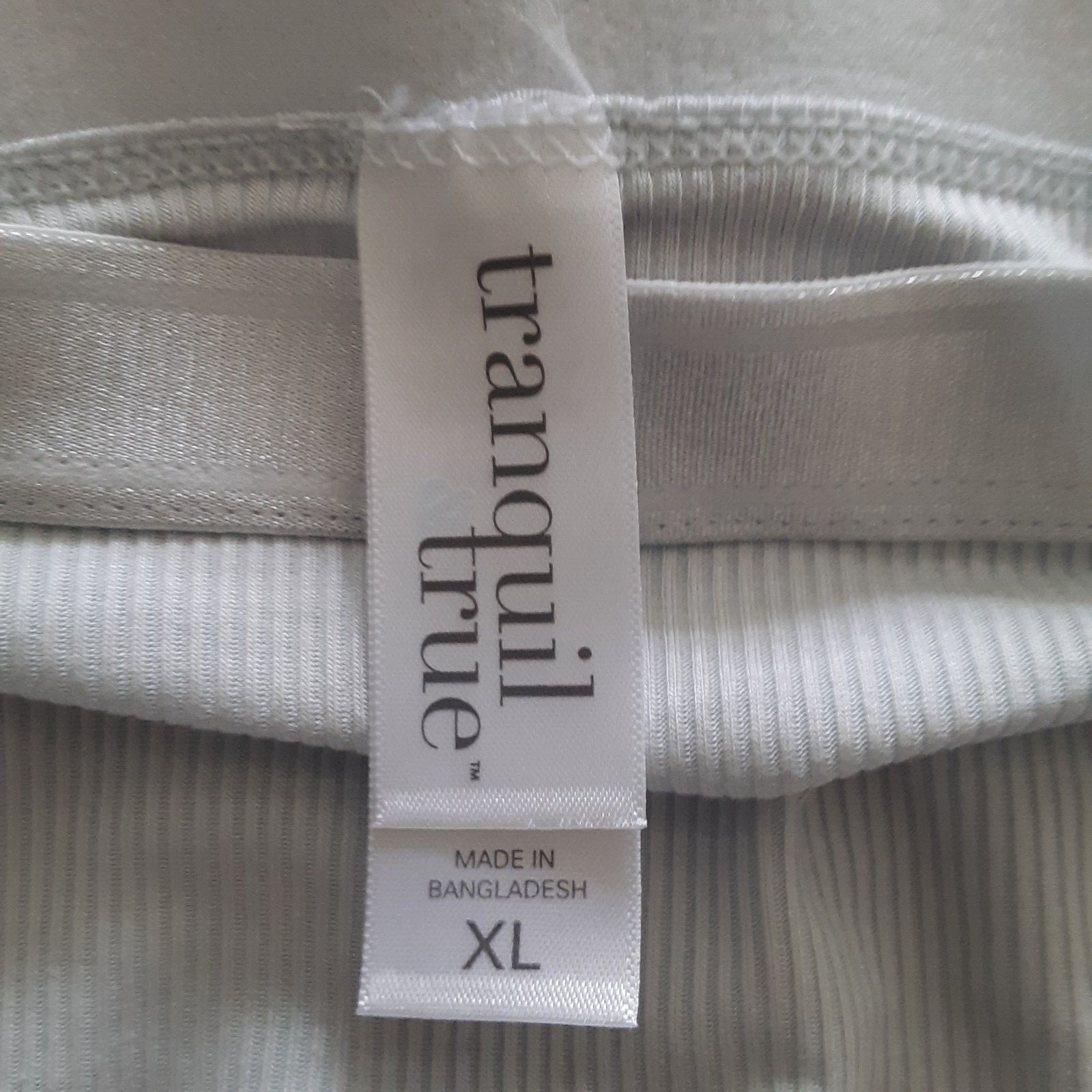 Tranquil & True Womens Size XL Hipsters Ribbed Rayon Solid Blue Peach 3 Pack