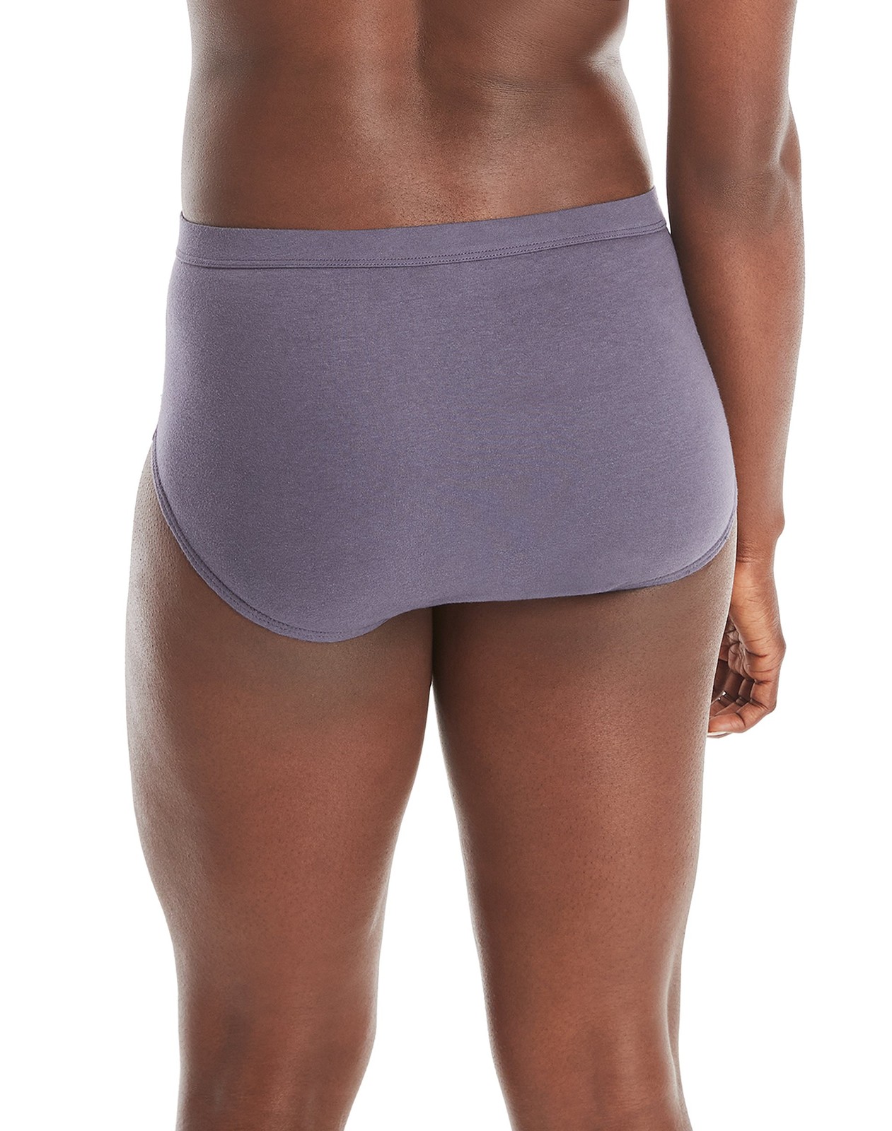 Hanes Womens Brief 6-Pack Pure ComfortSoft Waistband Assorted Colors Value 6-10