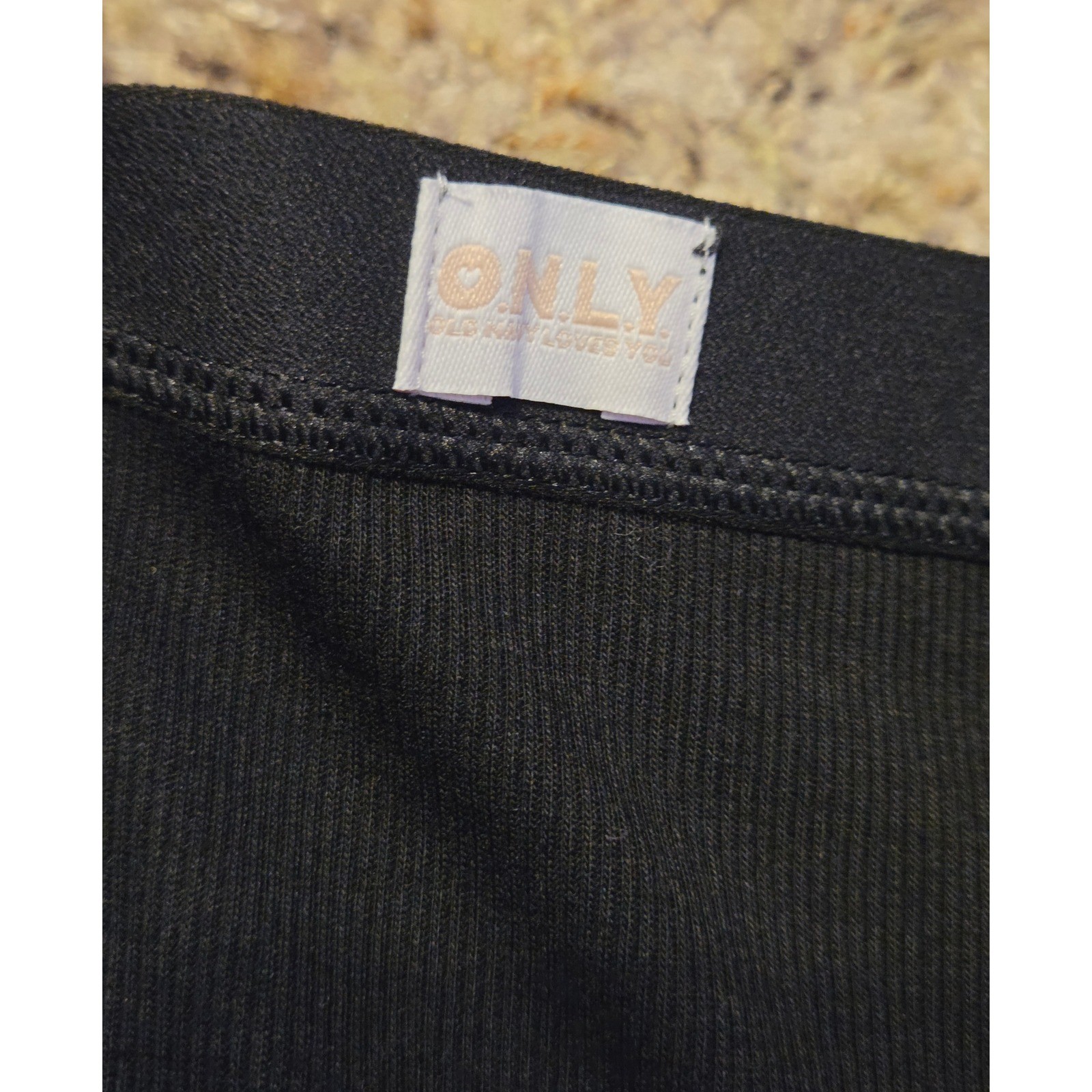 NWT Old Navy Ribbed Boxers Women’s Size Large Black