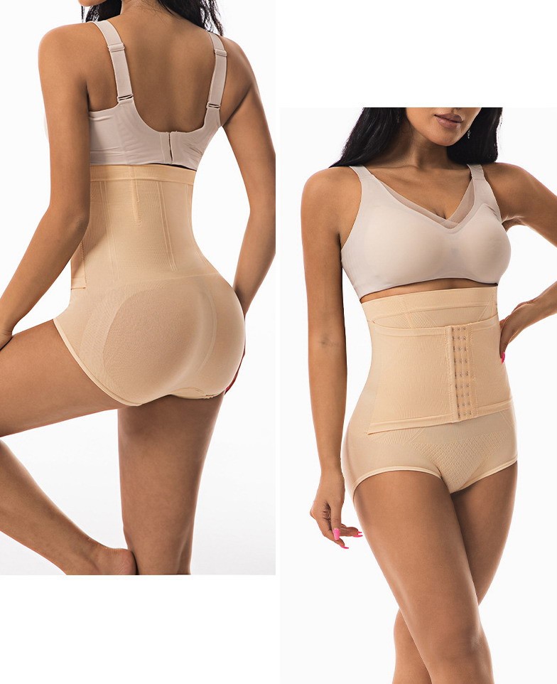 Women Panty Girdle Abdomen High Waist Tummy Control Plus size Underpants 33551