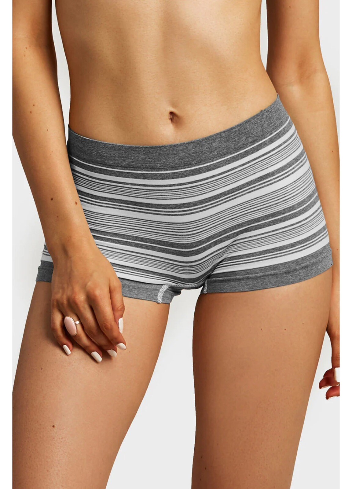 6 Pack Seamless Boyshorts Womens Underwear Lot Booty Panties Boxer Brief Spandex