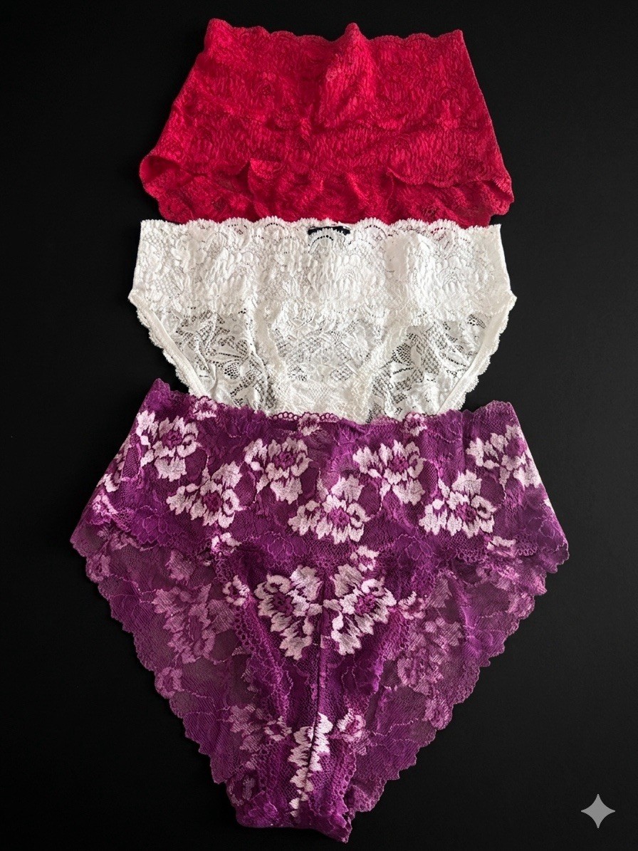 Cosabella Panties 3-Pairs/Small Petit/High Rise