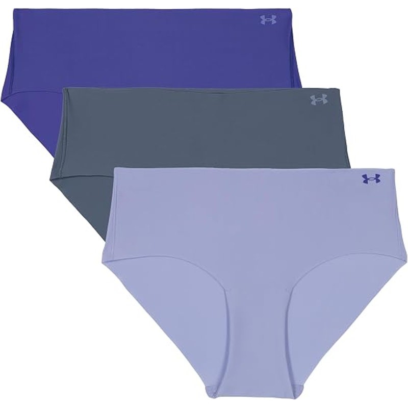 Under Armour Women’s XS 3-Pack Pure Stretch No Show Hipster Underwear S7-11