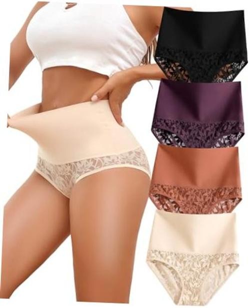 Shapewear for Women Tummy Control High Large Black / Purple / Caramel / Nude