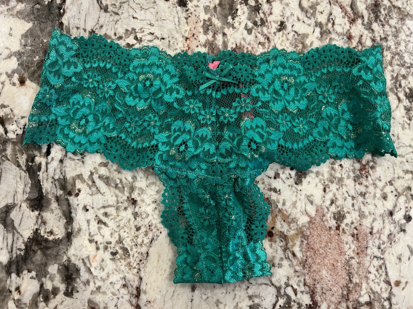True Vintage VICTORIA’S SECRET Sexy Little Things Lace Cheeky Panty Small
