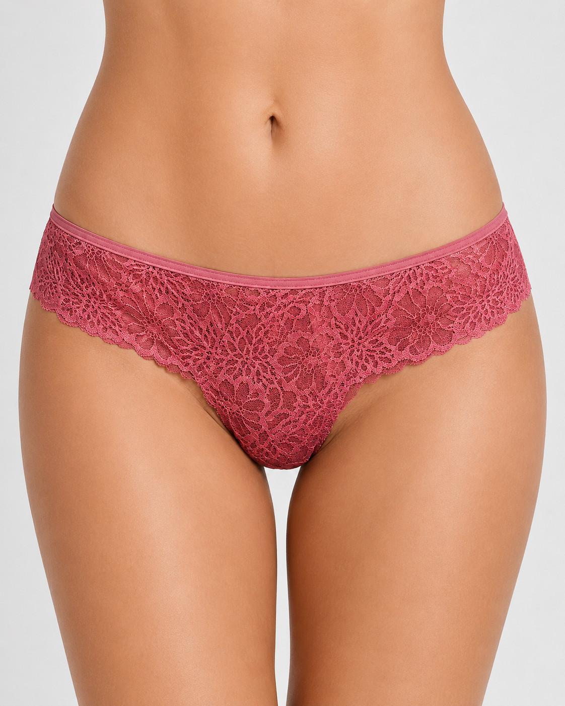 PINK The Lacie Posey Lace Cheeky Panty Size S